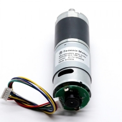 FAPG36-555-EN, OD 36mm planetary geared pmdc motor with magnetic encoder