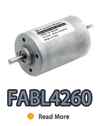 FABL4260 inner rotor brushless dc electric motor with inbuilt driver