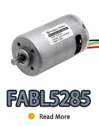 FABL5285 inner rotor brushless dc electric motor with inbuilt driver