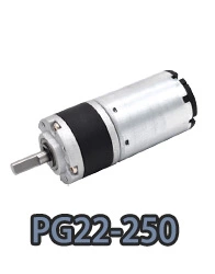 pg22-250 22 mm small metal planetary gearhead dc electric motor.webp