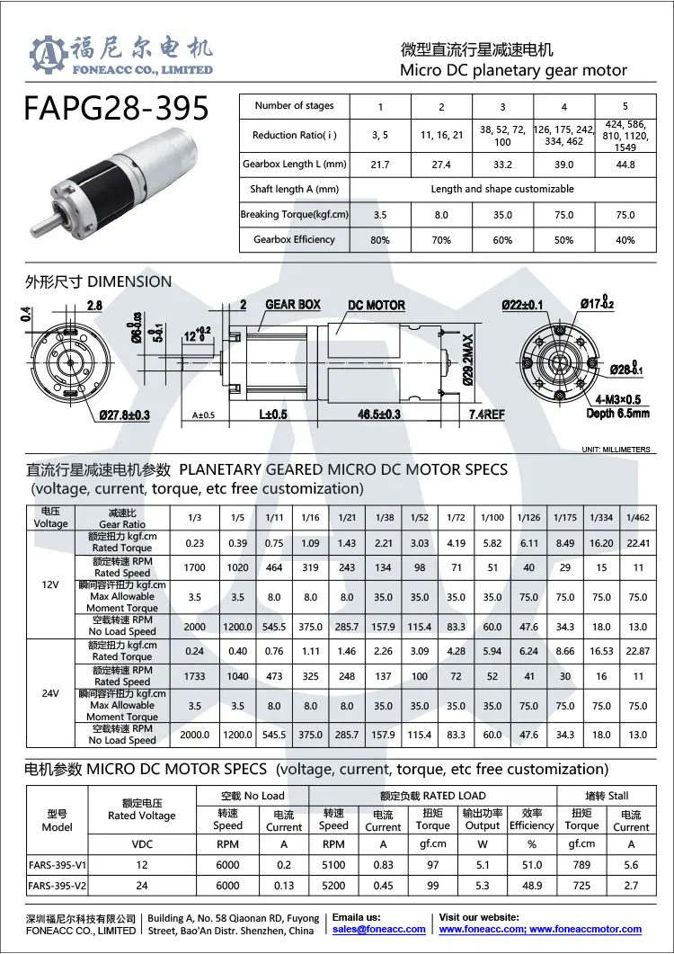 pg28-395 28 mm small planetary gearhead dc electric motor.webp