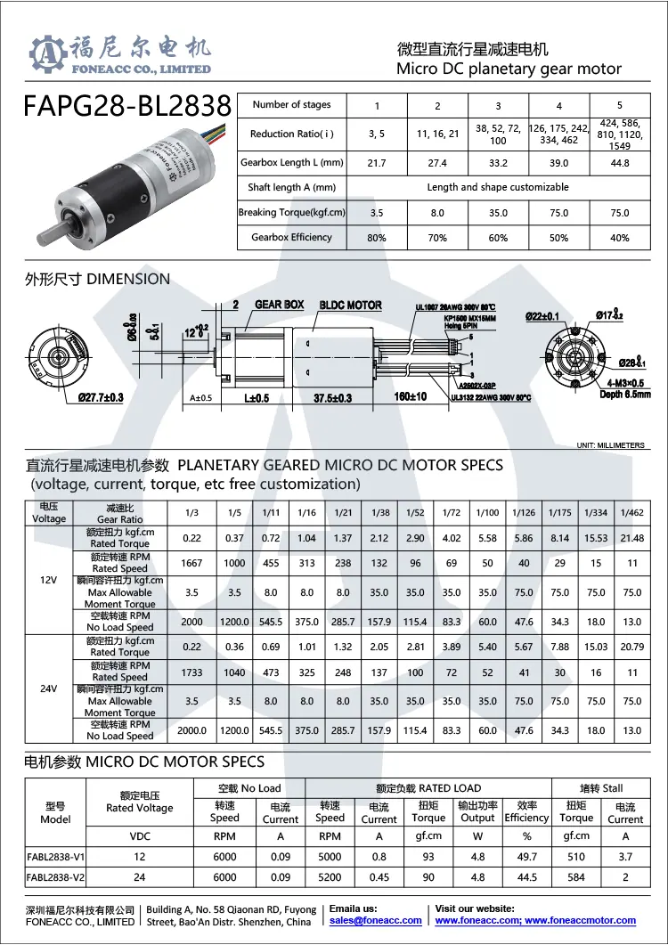 pg28-bl2838 28 mm small planetary gearhead dc electric motor.webp