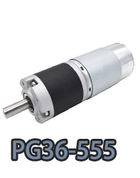 pg36-555 36 mm small metal planetary gearhead dc electric motor.webp