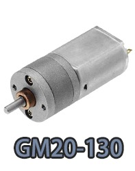 GM20-130 small spur geared dc electric motor.webp